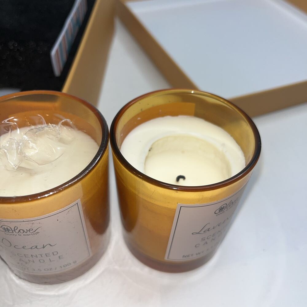 Scented Soy Wax Candle Set Stress Relief and Home Decor 3.5oz x 4 - Picture 3 of 6